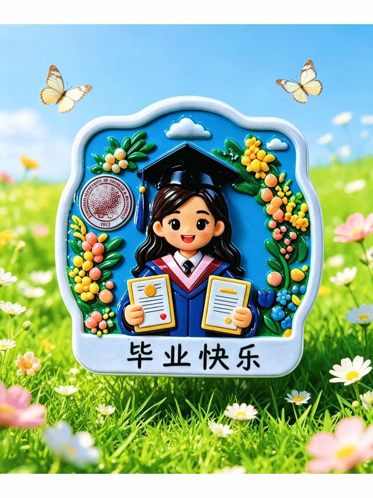 3D立体浮雕冰箱贴